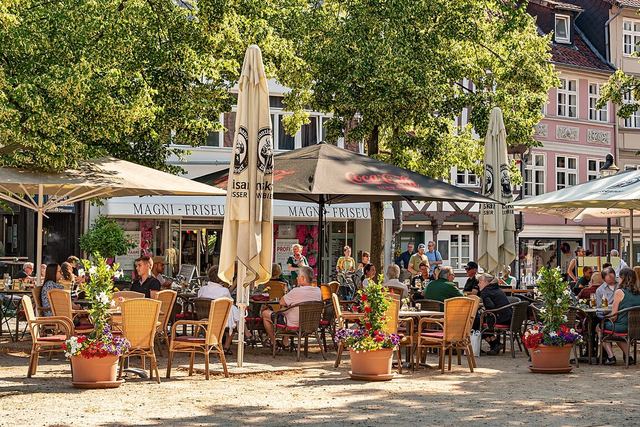 Fachwerkhäuser im Braunschweiger Magniviertel