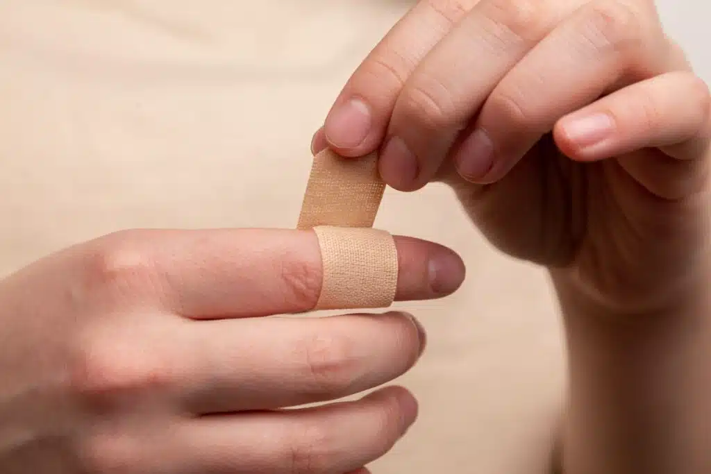 Finger richtig tapen 2 Finger richtig tapen 1