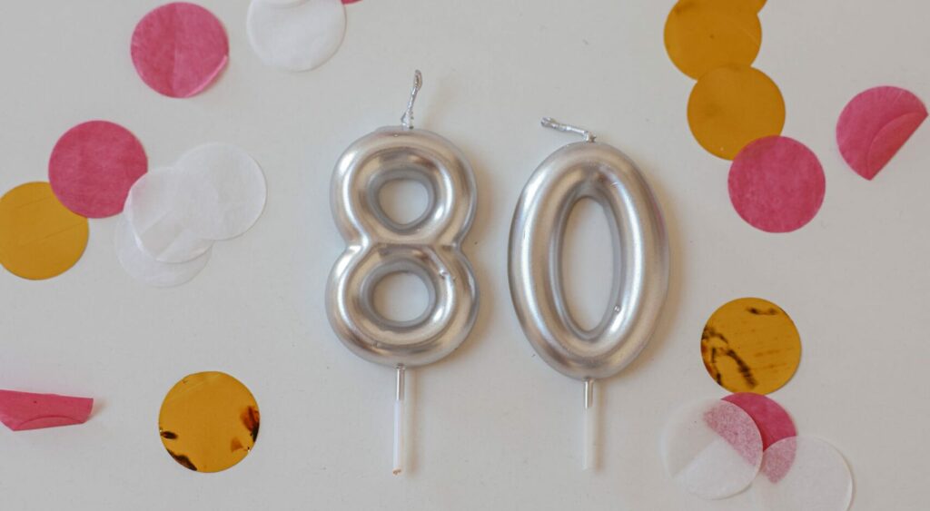 Besinnliche Glückwünsche und Sprüche zum 80. Geburtstag
