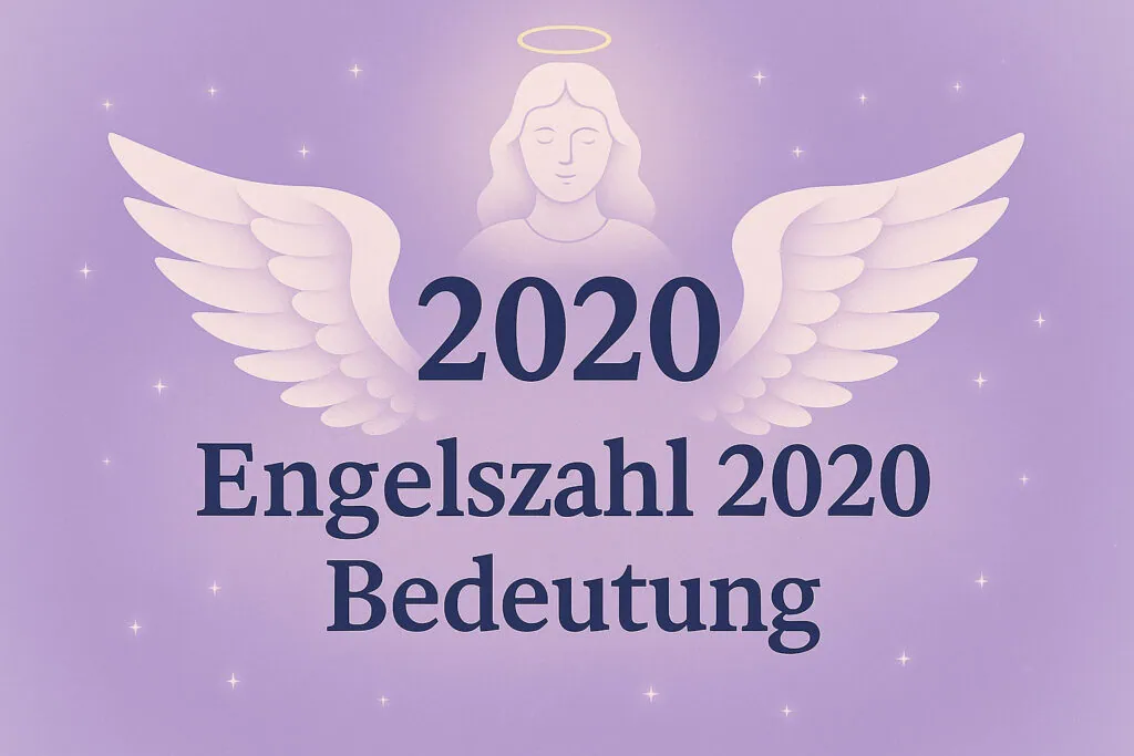 Engelszahl 2020 – Spirituelle Bedeutung und Botschaft 1