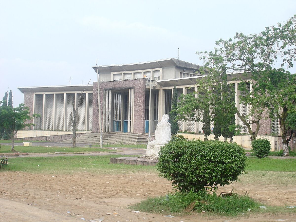 Gebäude der Universität Kinshasa