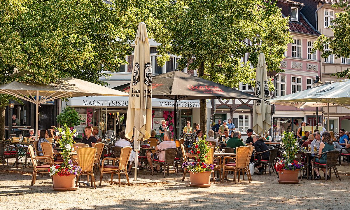 Fachwerkhäuser im Braunschweiger Magniviertel